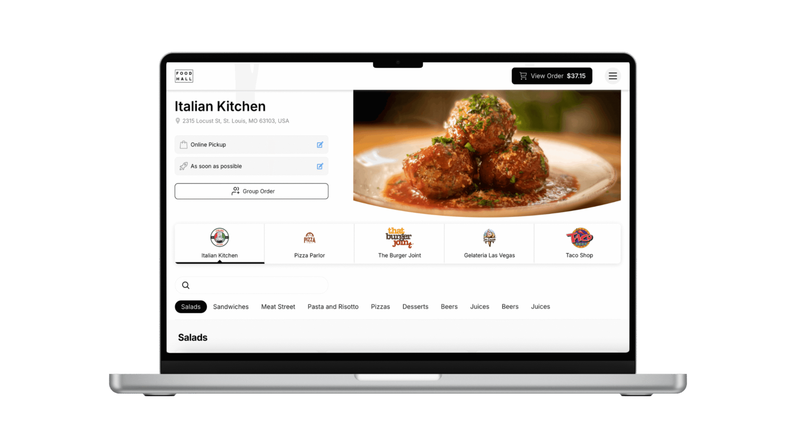 Ghost kitchen DoorDash and Uber Eats integration